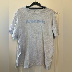 Nike tee shirt - Carolina blue large men’s